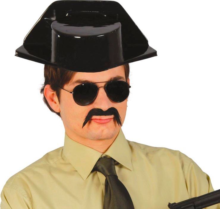 Plastic Tricorn Hoed Spaanse Politie