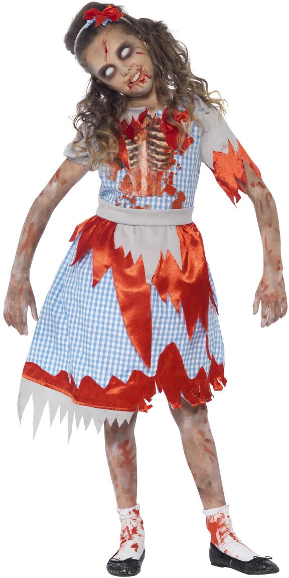Plattelands meisje zombie outfit