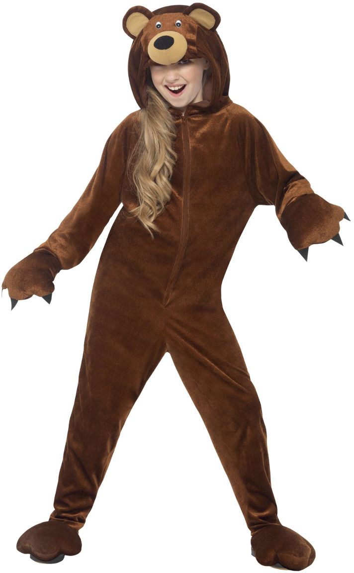 Pluche Beer Onesie Kind