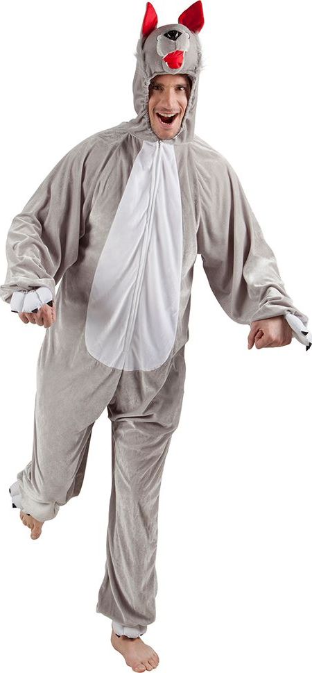 Pluche Boze Wolf Kostuum Tiener
