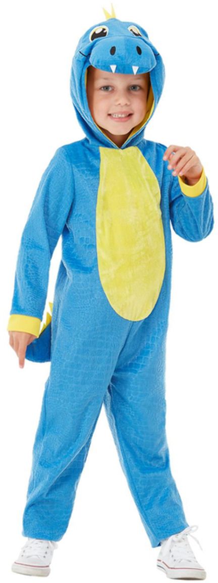 Pluche Dino Onesie Kleuters