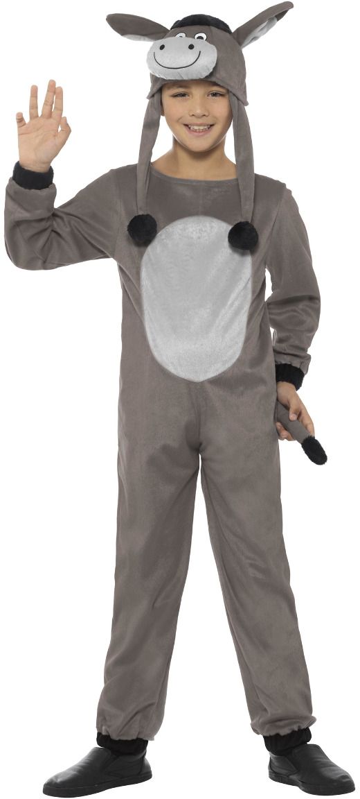 Pluche Ezel Onesie Kind