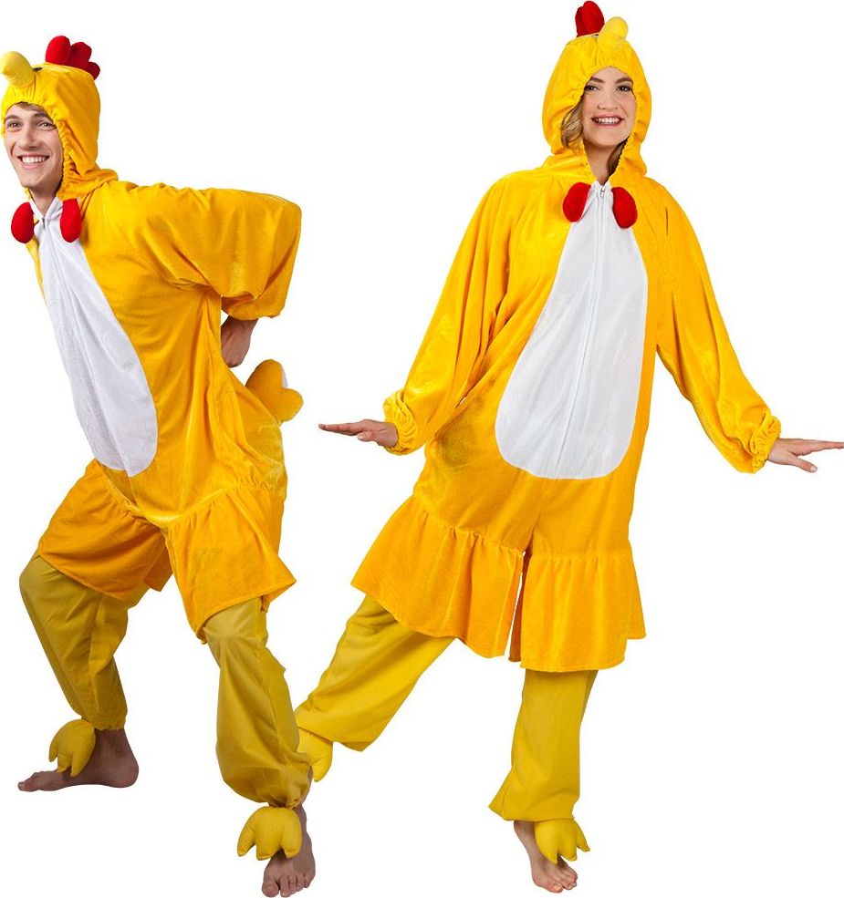 Pluche Gele Kuiken Kostuum Unisex
