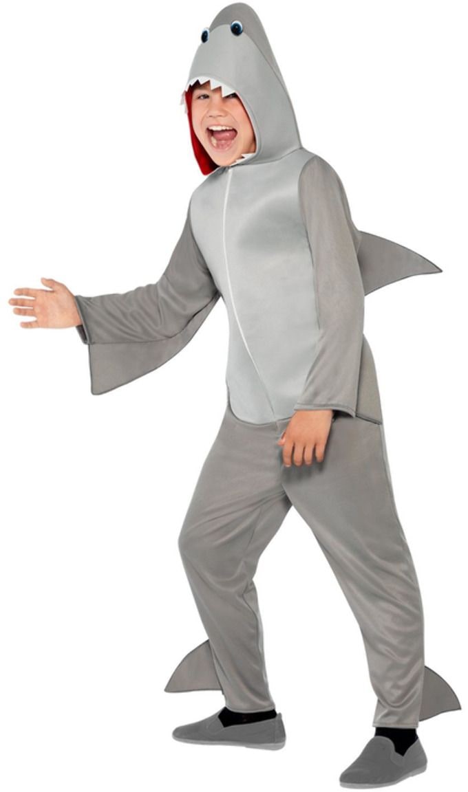 Pluche Haaien Onesie Kind