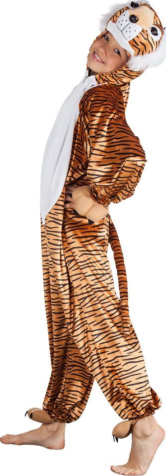 Pluche Jungle Tijger Kostuum Kind