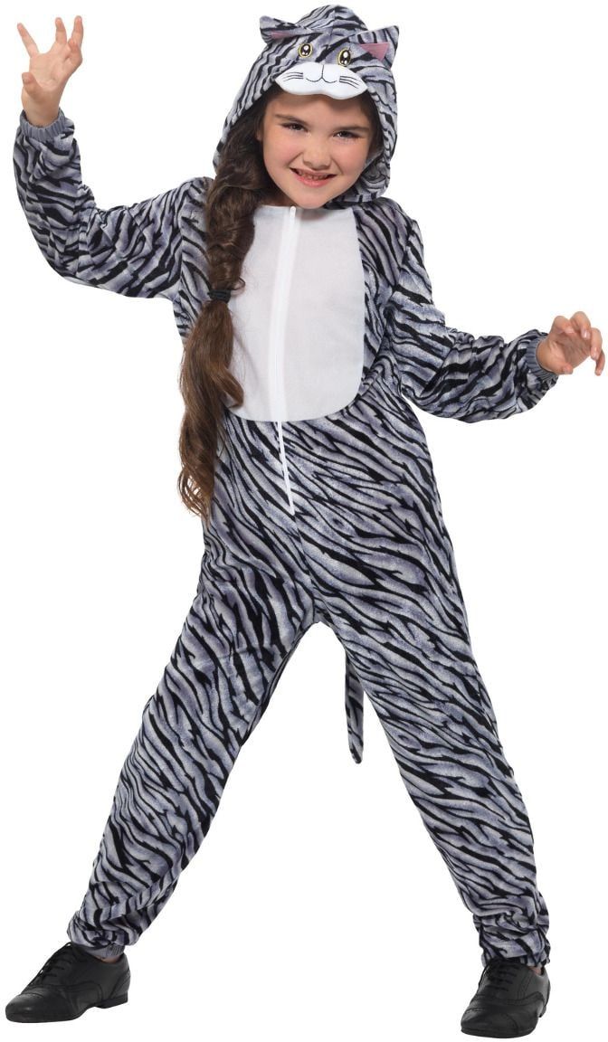 Pluche Katten Onesie Kind