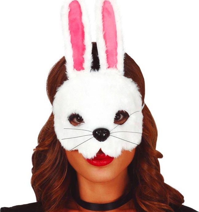 Pluche Konijnen Masker met Oren