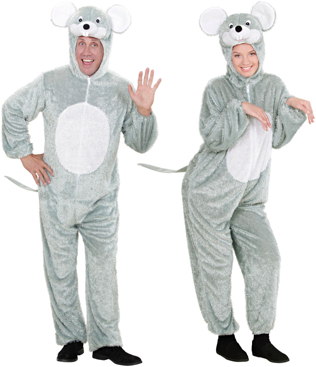 Pluche Muis Jerry Jumpsuit Carnaval