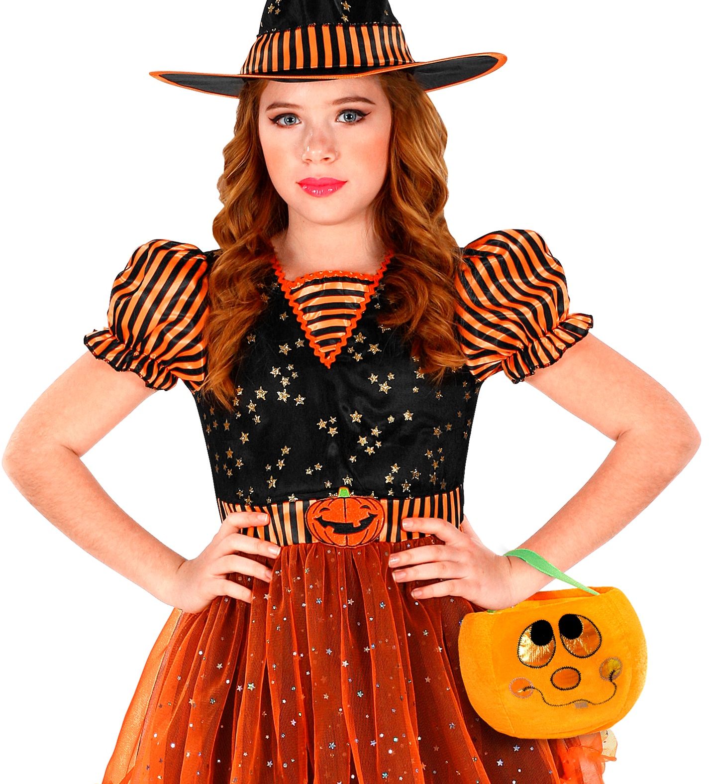 Pluche Oranje Pompoen Tas