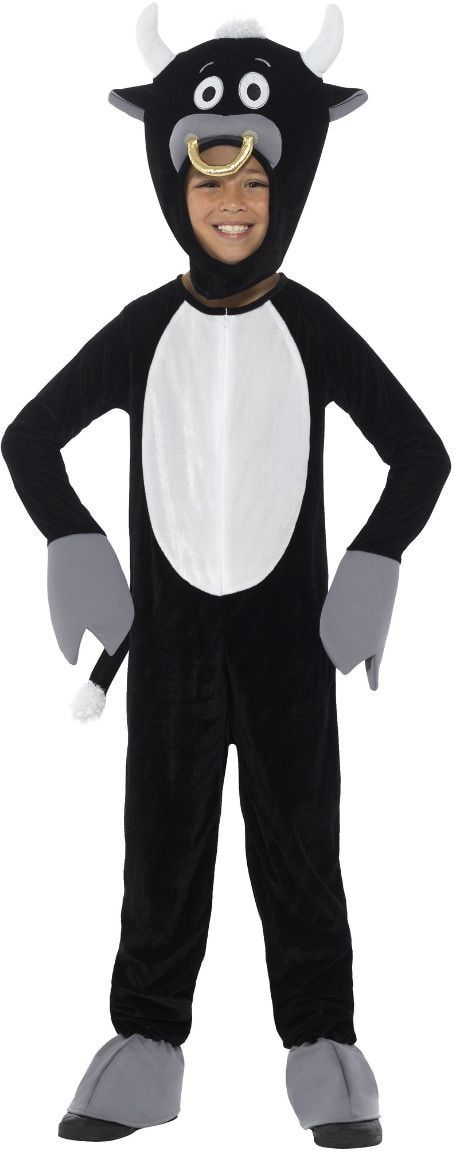 Pluche Stier Onesie Kind