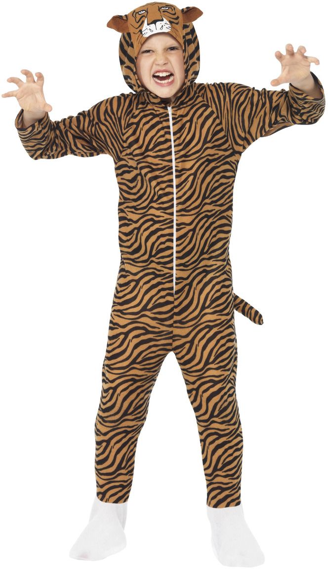 Pluche Tijger Onesie Kind