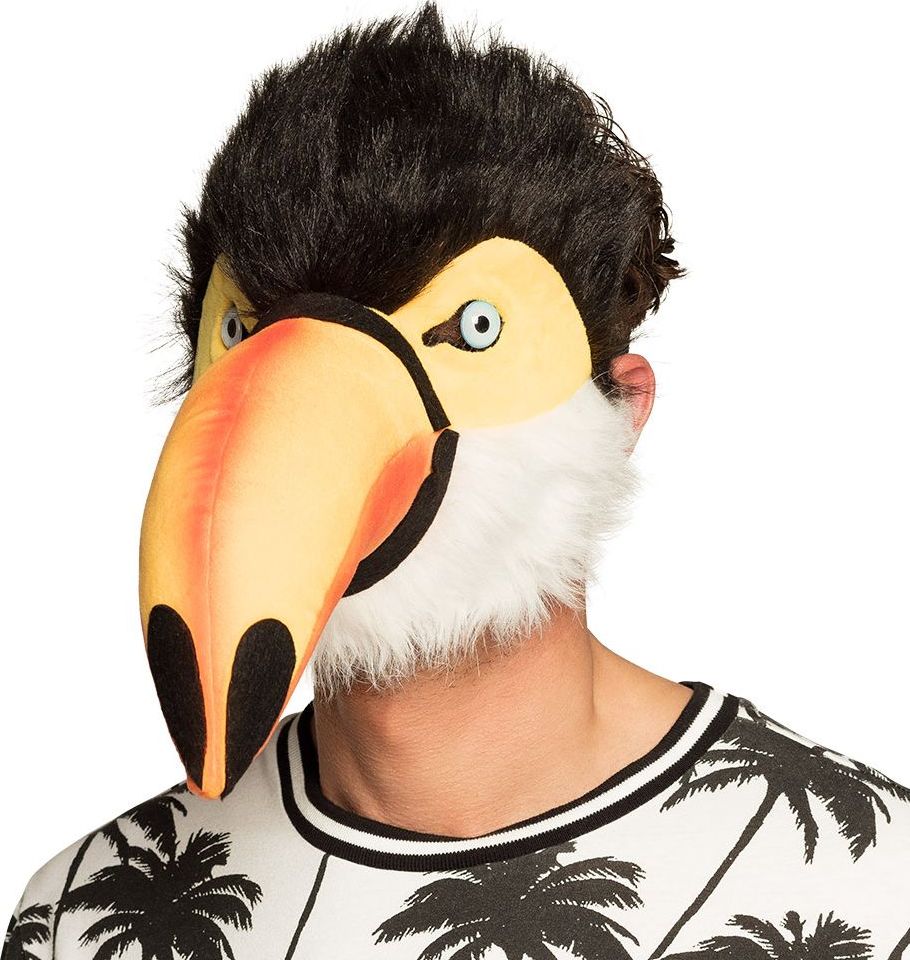 Pluche Toekan Gezichtmasker