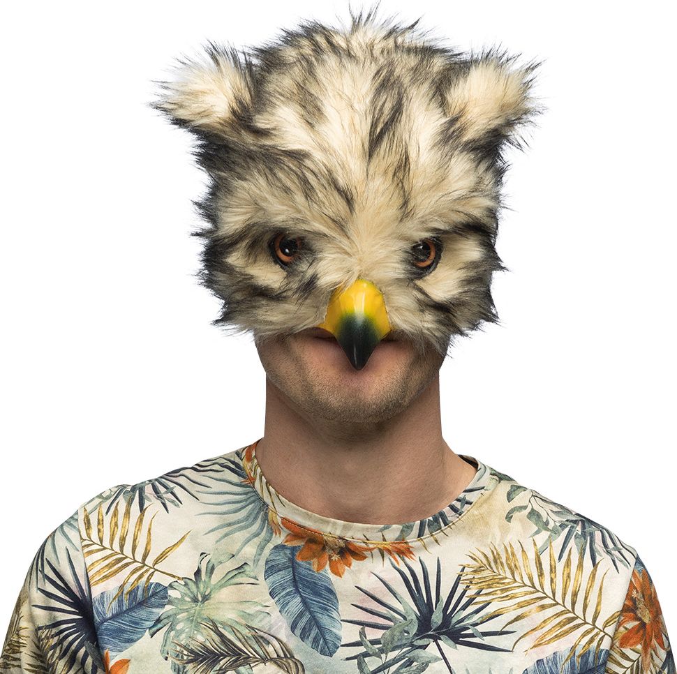 Pluche Uilenmasker