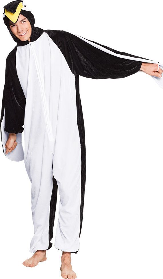Pluche Warme Pinguin Kostuum Tiener