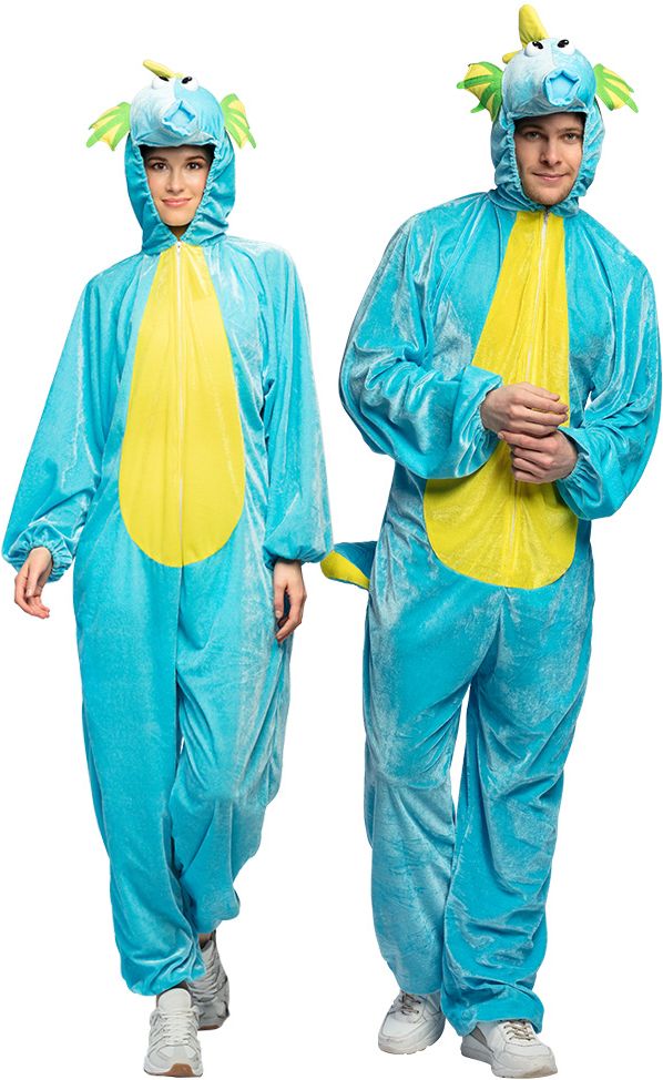 Pluche Zeepaard Kostuum Dames 180Cm