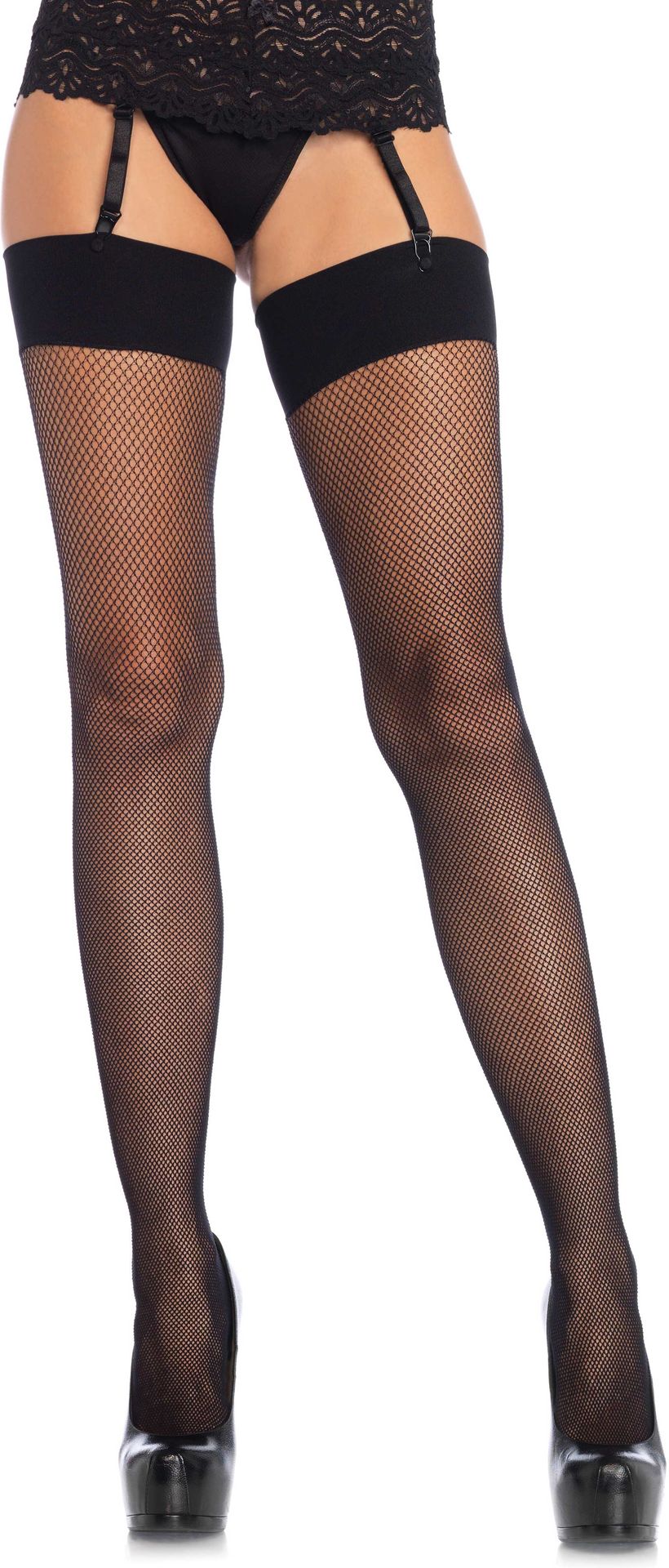 Plus Size Visnet Jarretel Kousen Basic