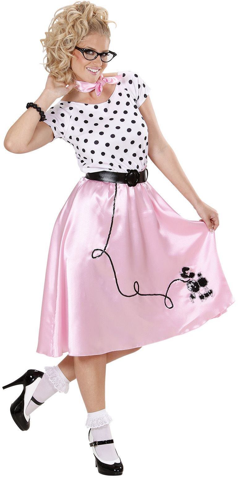 Poedelmeisje 50's Kostuum