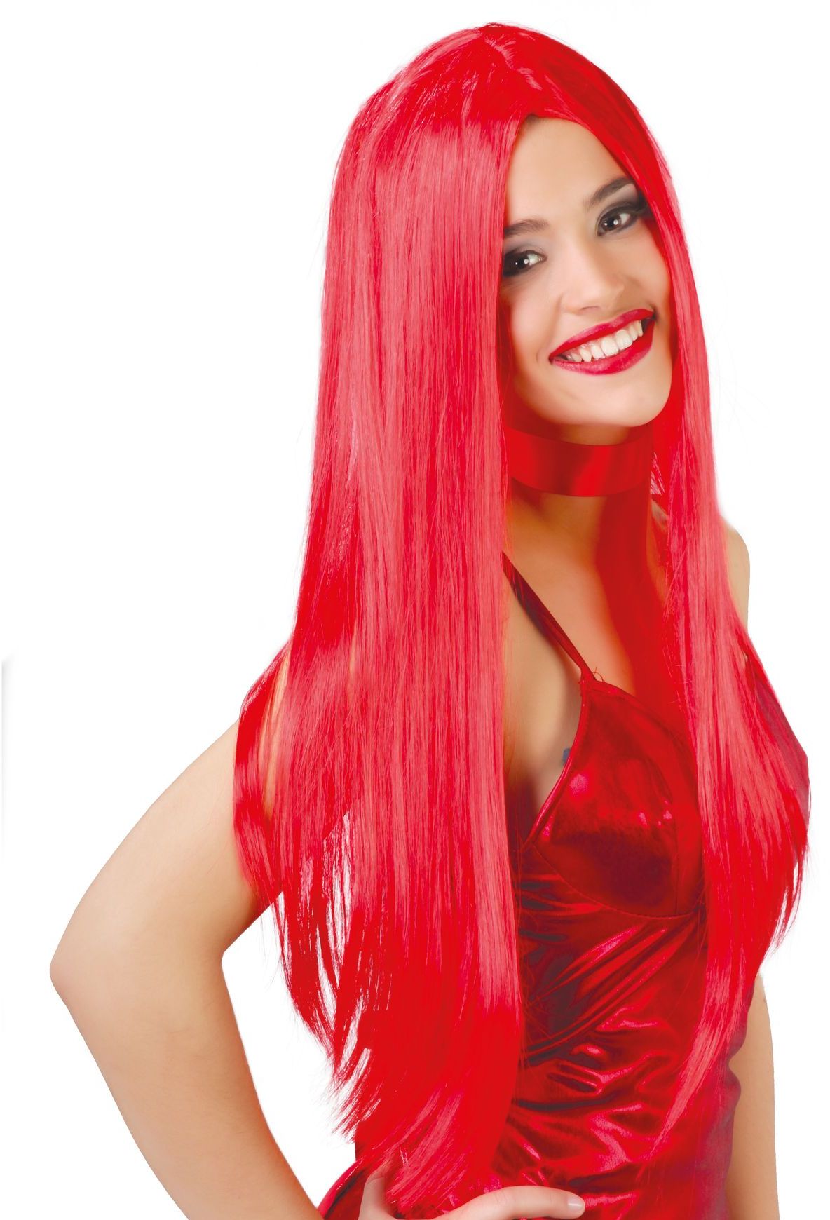 Poison Ivy Rode Pruik