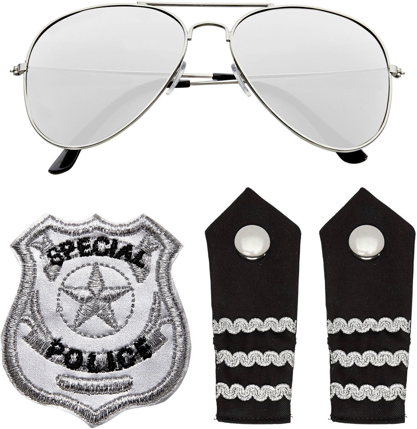 Politie Accessoires Set