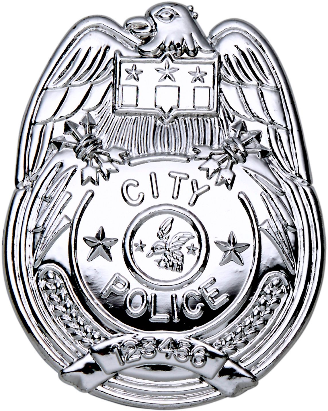 Politie Badge Zilver