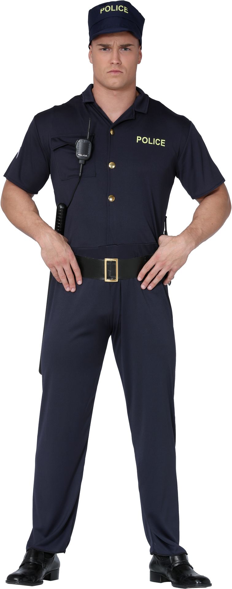 Politie kostuum mannen