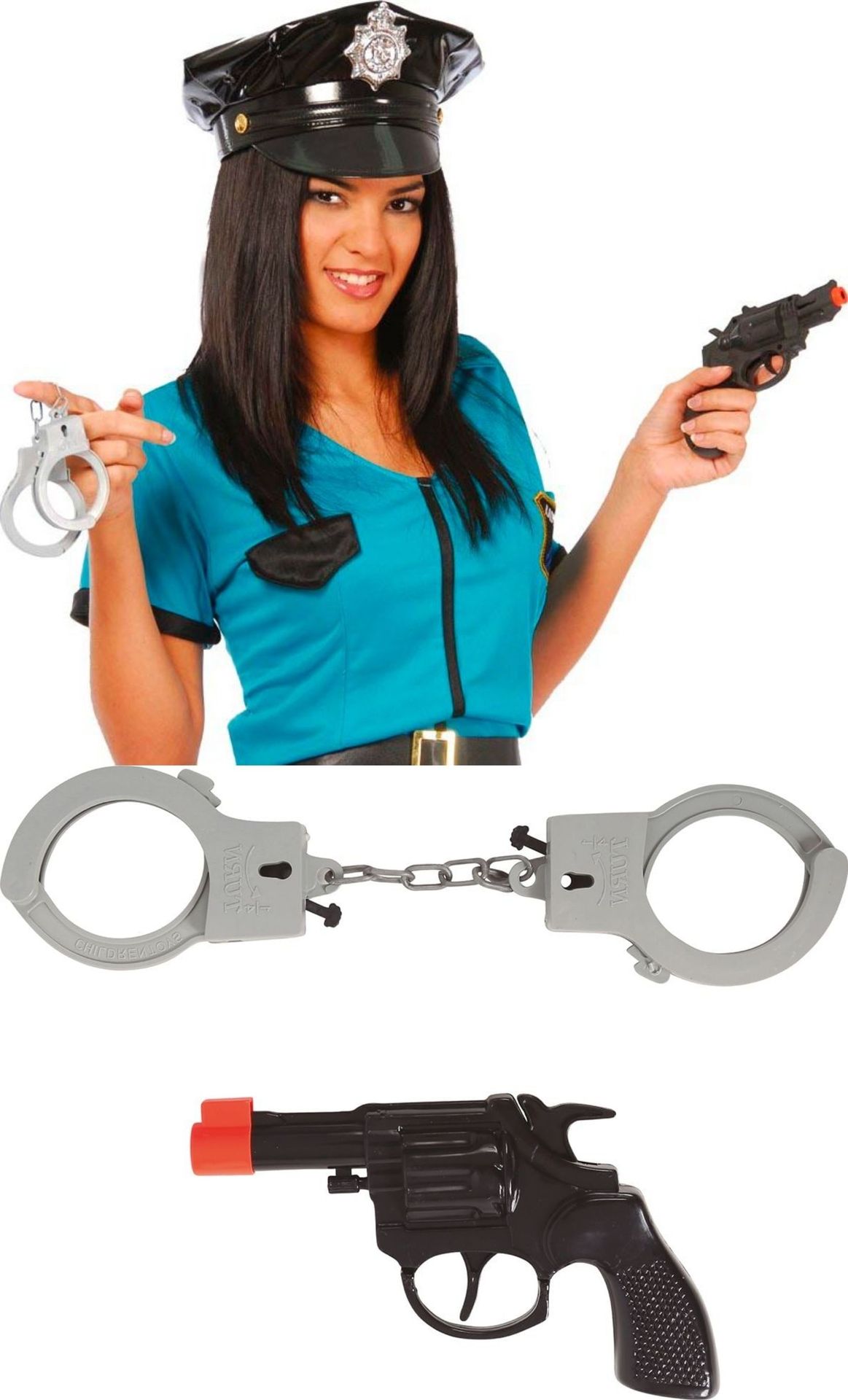 Politie Pistool met Handboeien