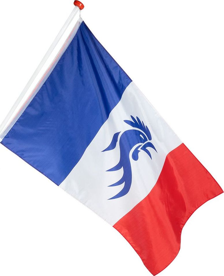Polyester Vlag 'Allez Les Bleus' 150cm