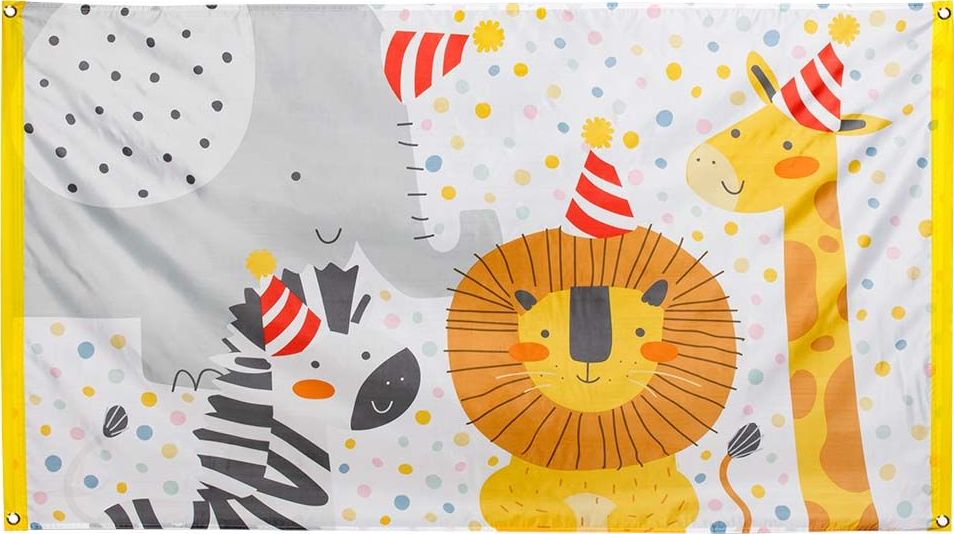 Polyester Vlag Safari 150cm