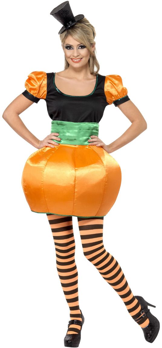 Pompoen Kostuum Oranje Dames