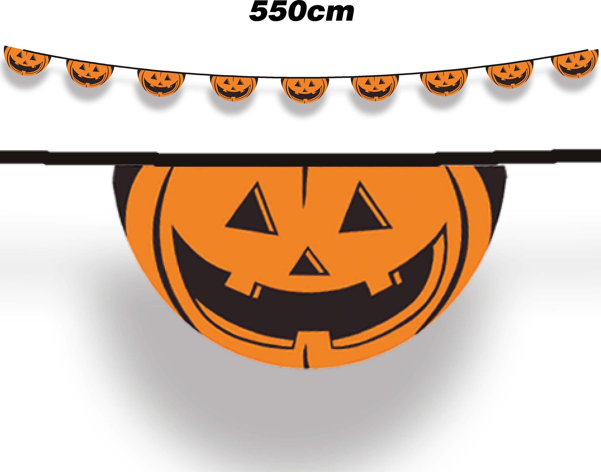 Pompoen Slinger Oranje