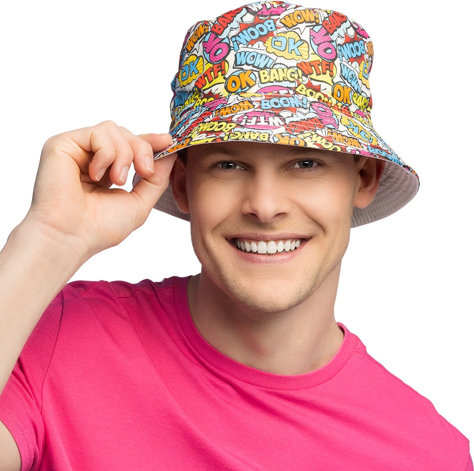 Pop Art Bucket Hat Multikleur