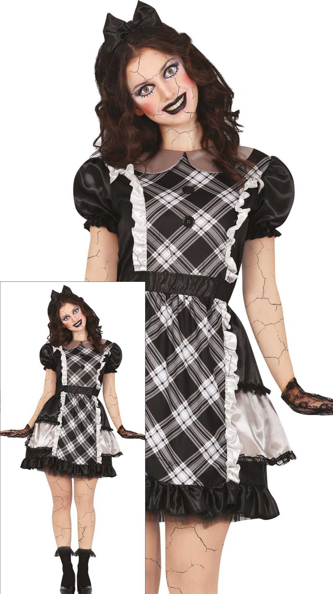 Porcelein Popkostuum Dames