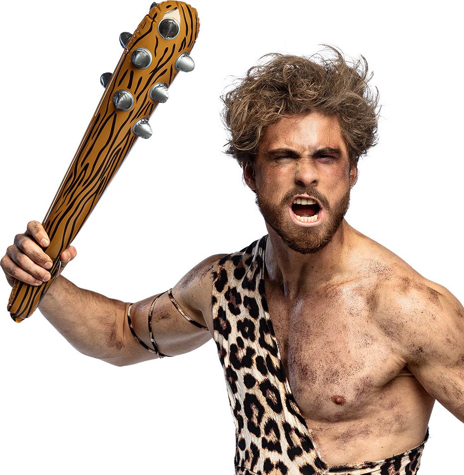 Prehistorische Opblaasbare Knuppel 60 cm