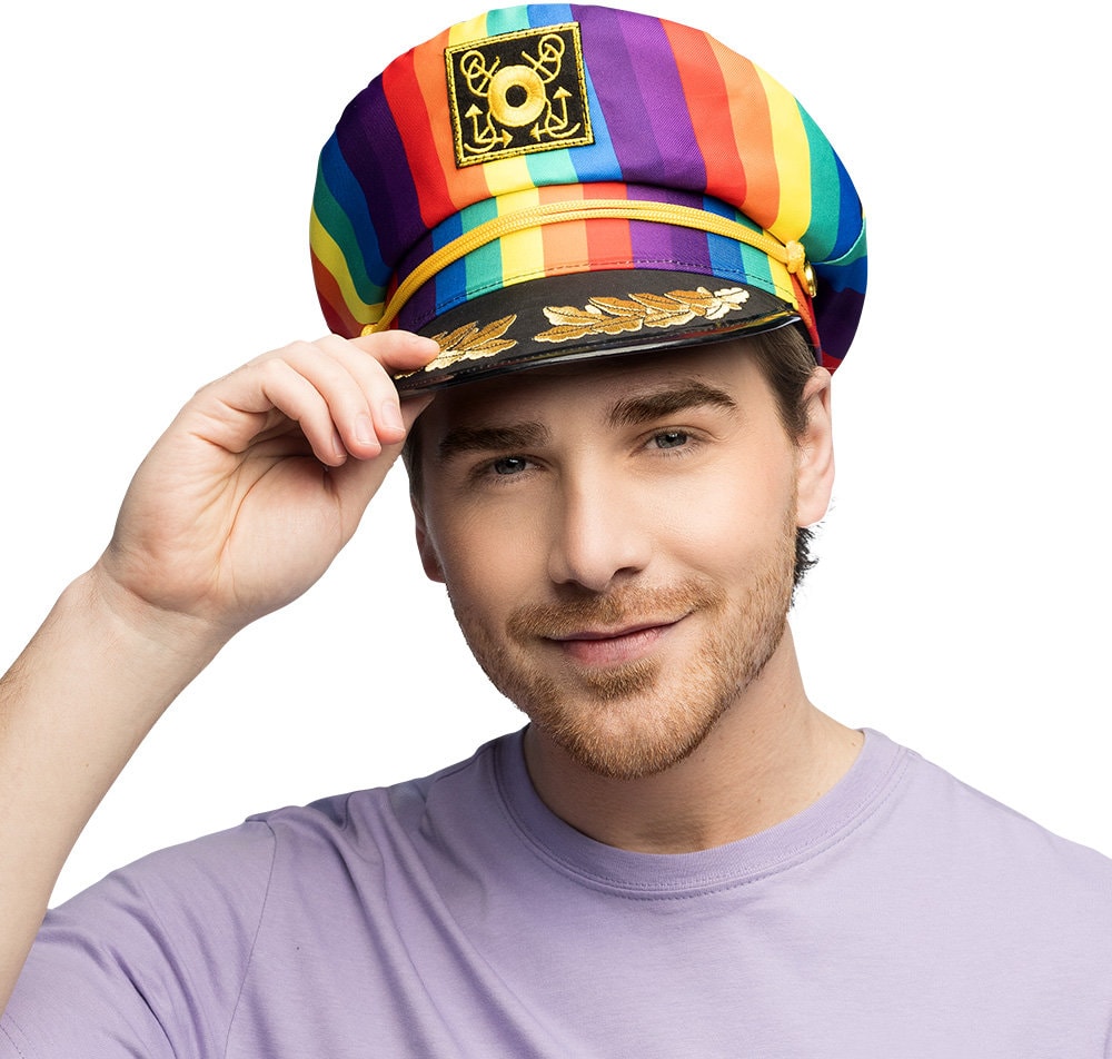 Pride Regenboog Kapiteinspet