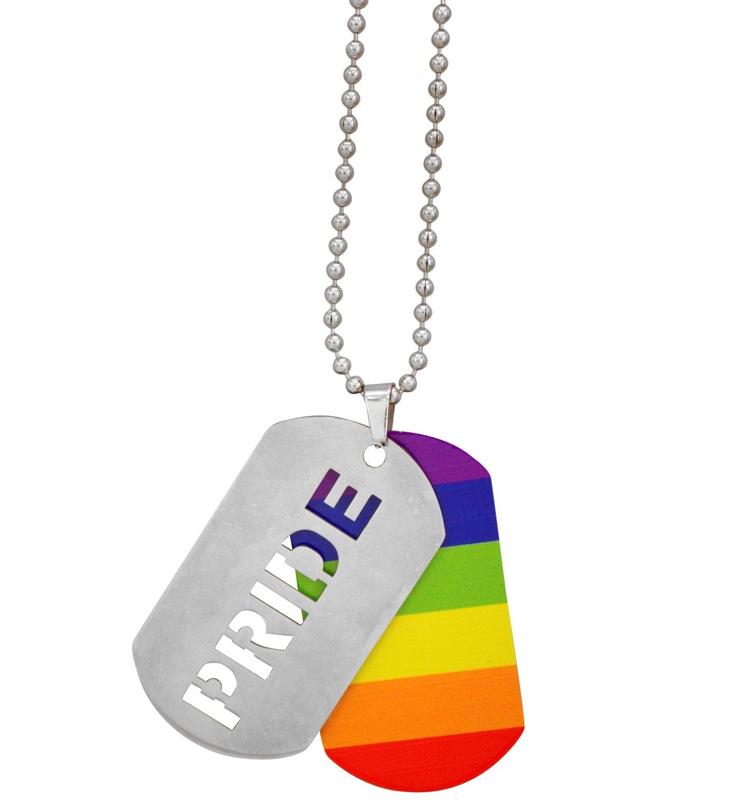 Pride Tag Ketting Regenboog Dames Heren