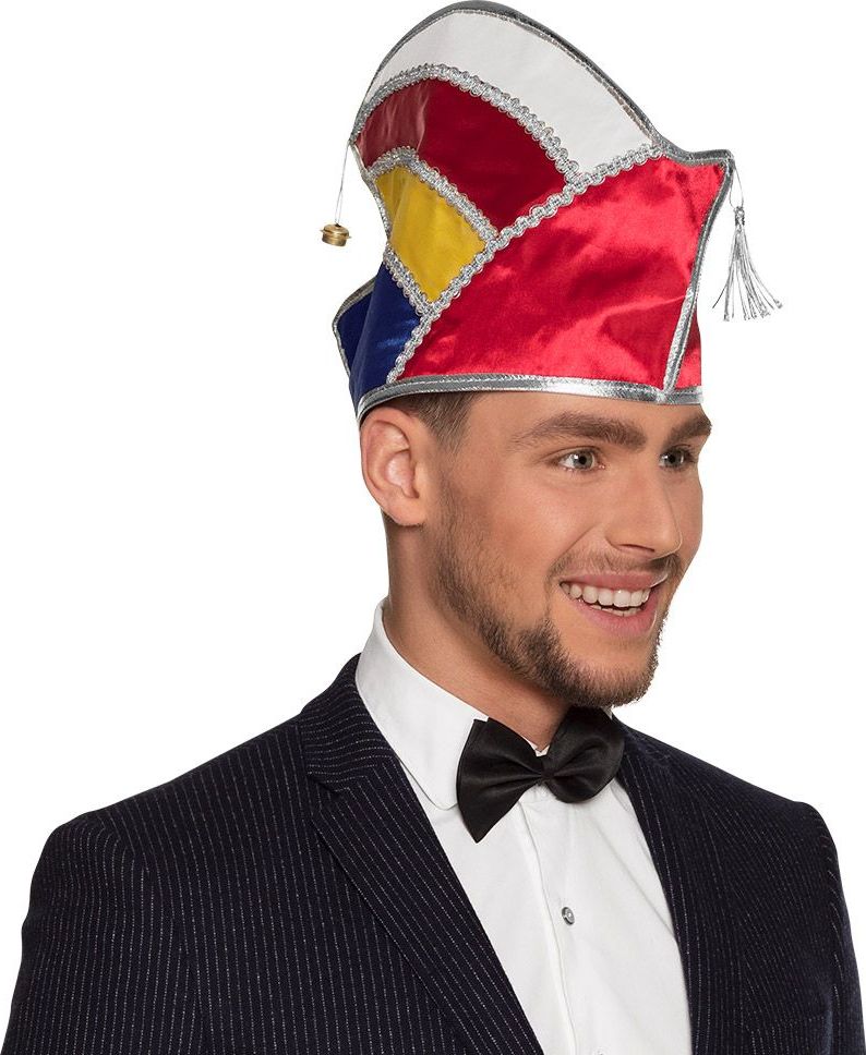 Prins Carnaval Muts Steek Veelkleurig