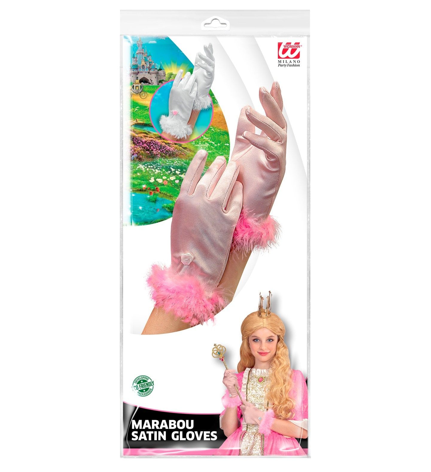 Prinses Handschoenen Roze Meisjes