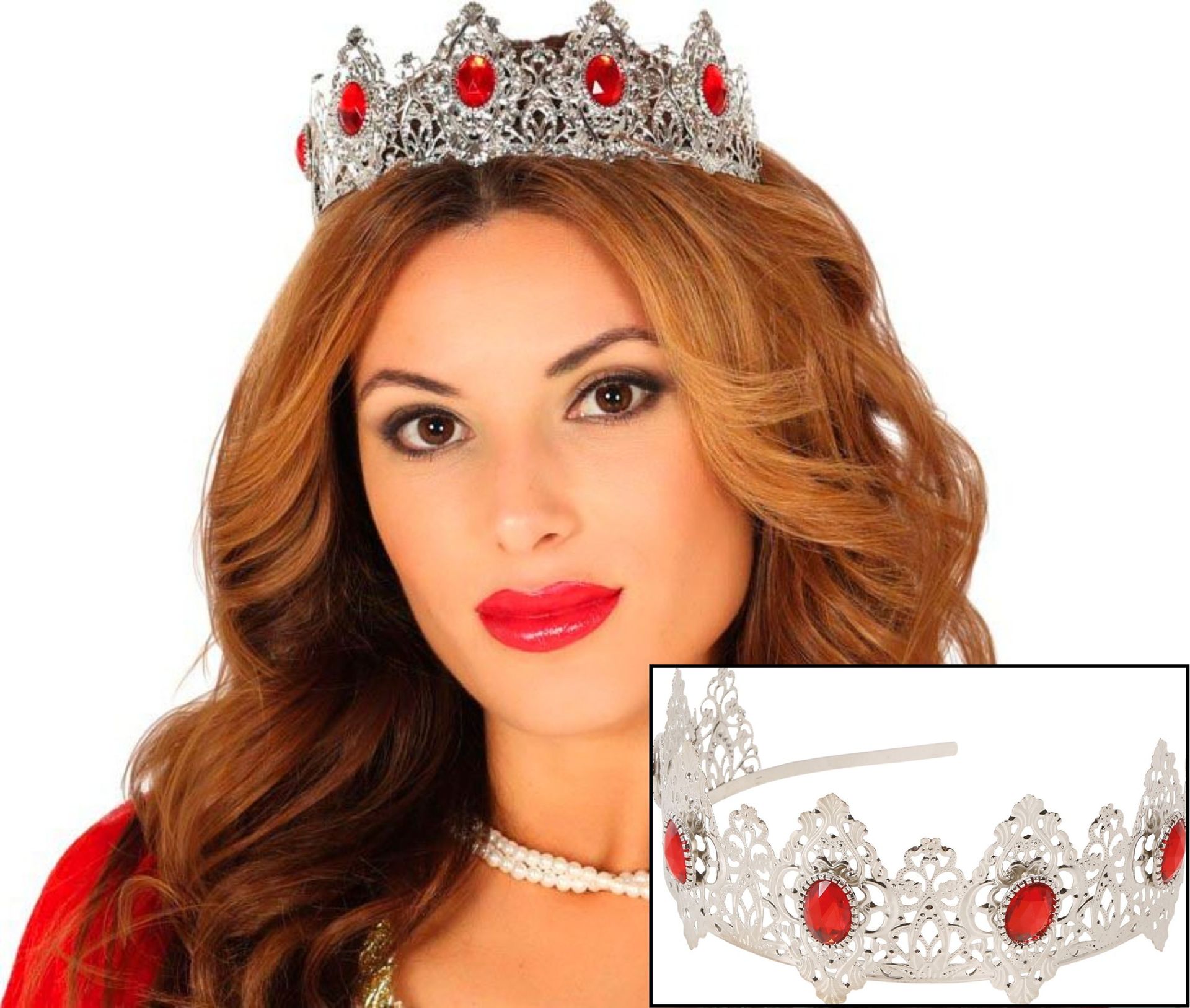 Prinses Tiara met Rode Robijnen