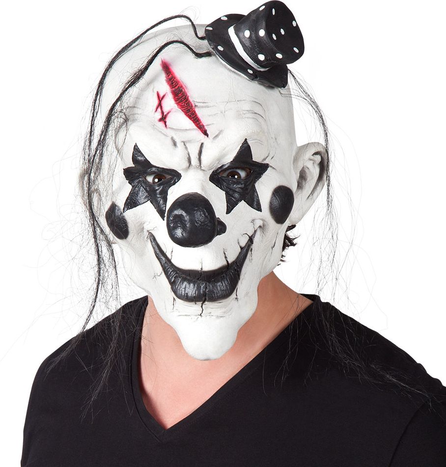 Psycho jester clown masker