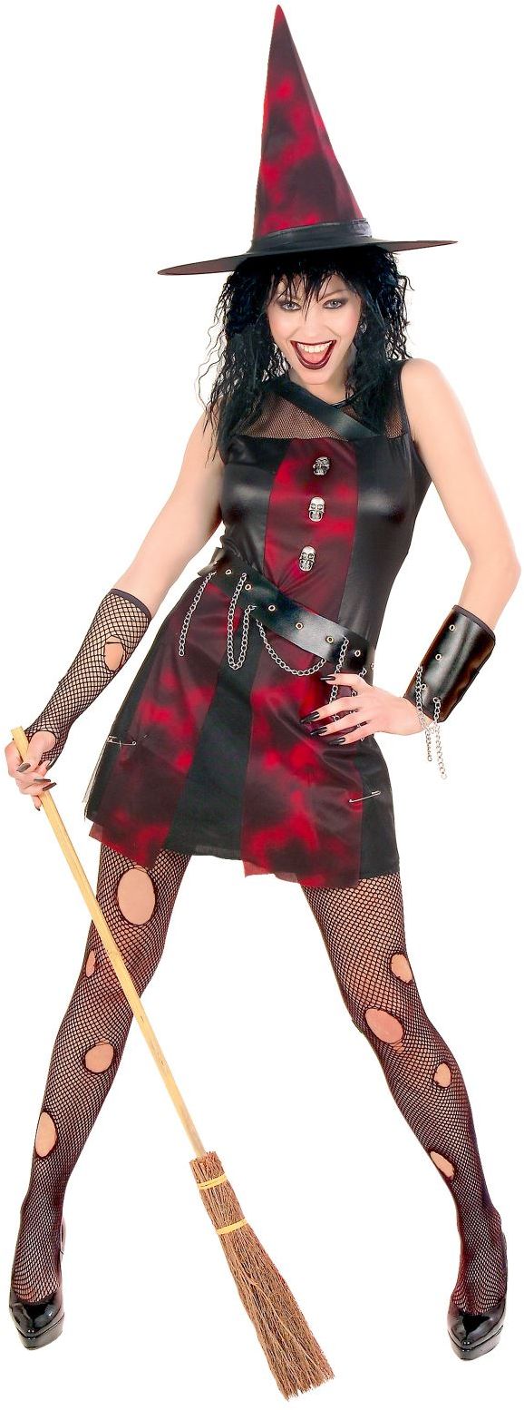 Punk Heks Kostuum