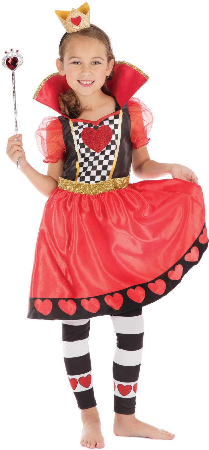 Queen Of Hearts Kinderen Kostuum