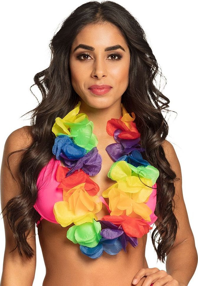 Rainbow Xl Hawaii Bloemen Slinger