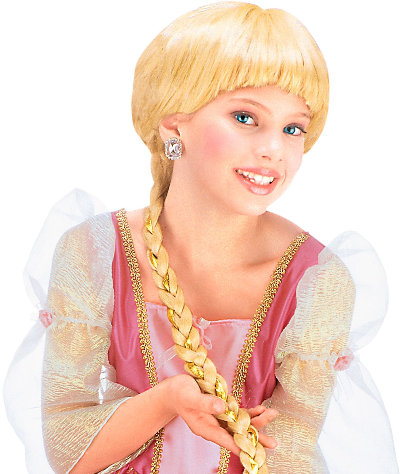 Rapunzel pruik blond