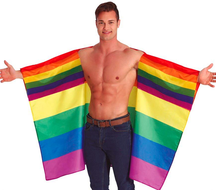 Regenboog Cape Vlag 145X90cm