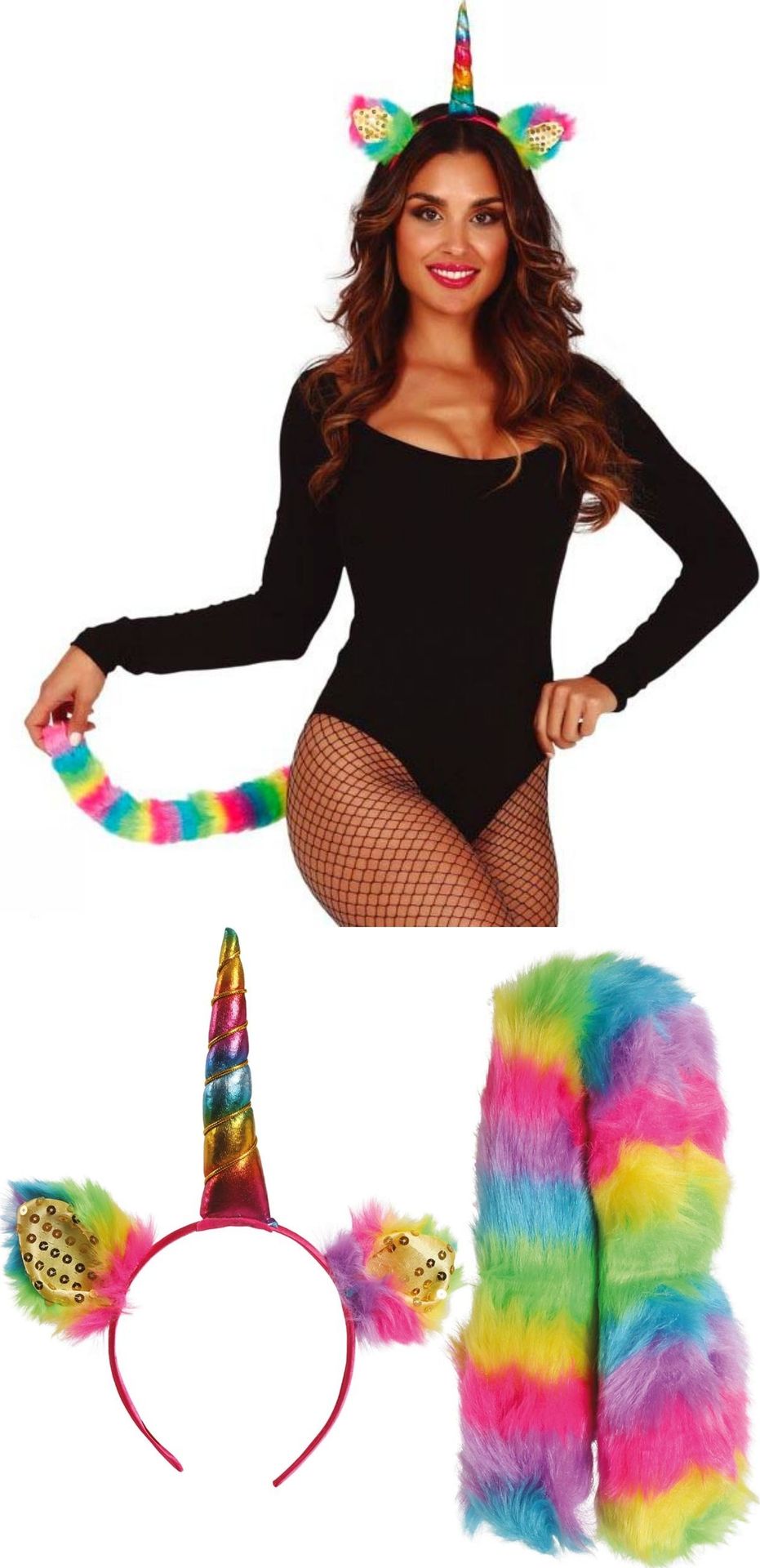 Regenboog Eenhoorn Accessoire Set