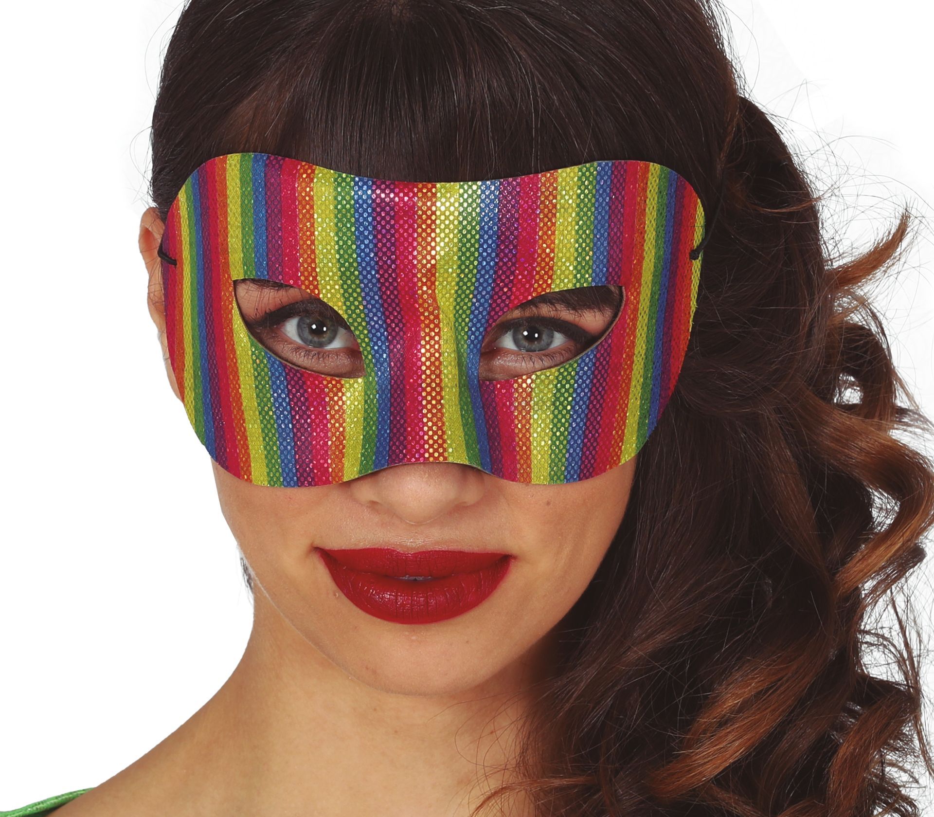 Regenboog Glitter Oogmasker
