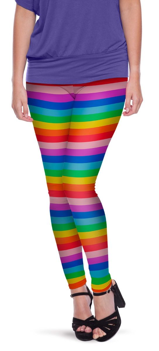 Regenboog Legging Dames One Size
