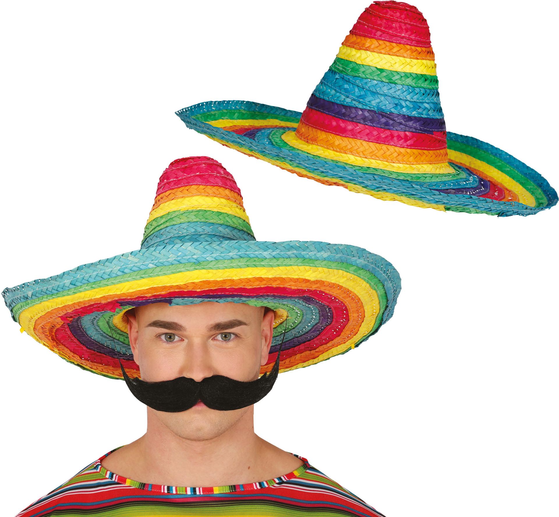 Regenboog Mexicaanse Strohoed