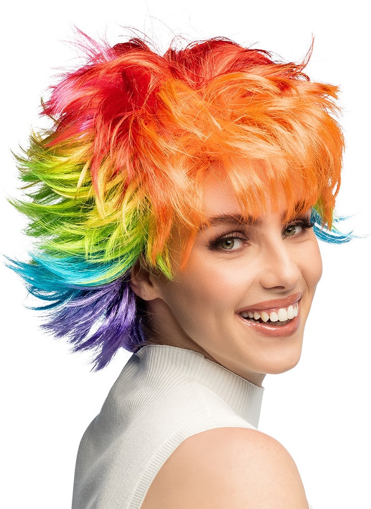 Regenboog Pruik Dames