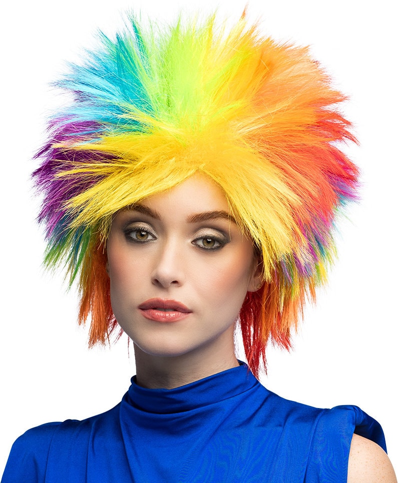 Regenboog Pruik Volwassenen